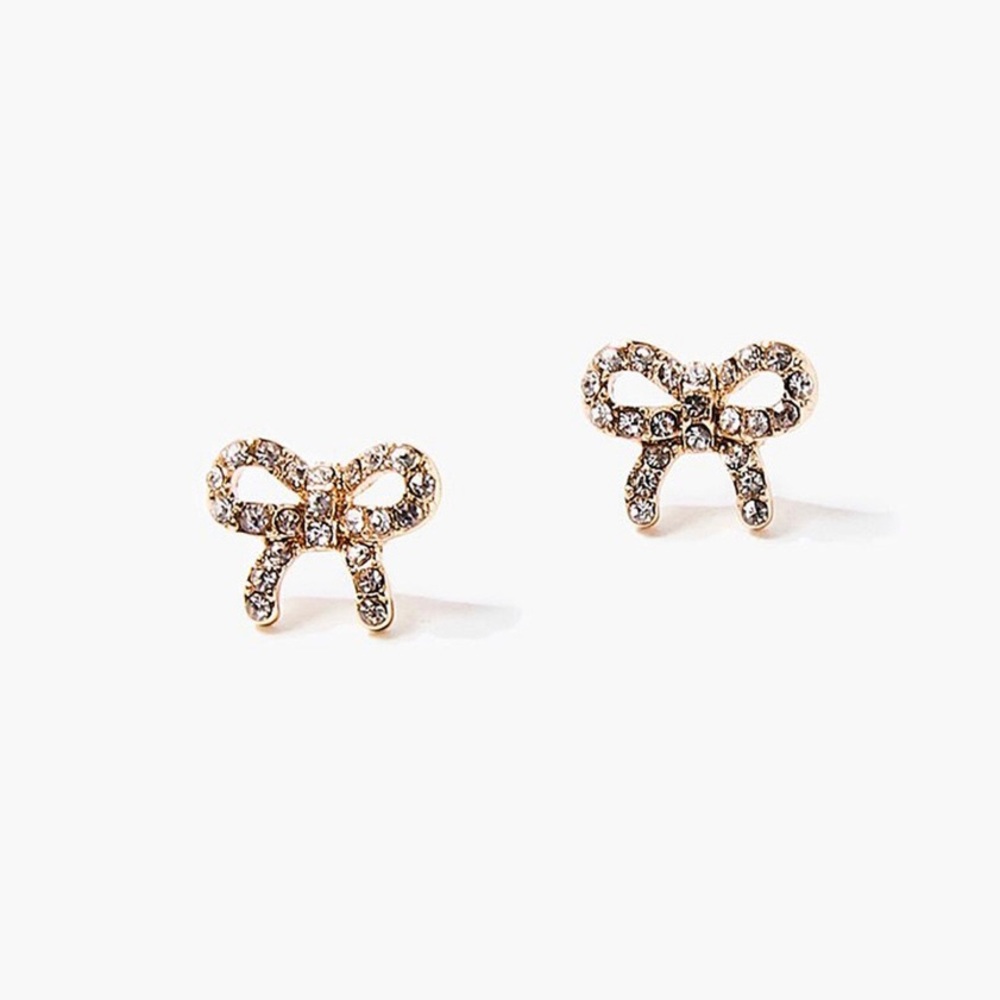 Bow Stud Earrings - NEW